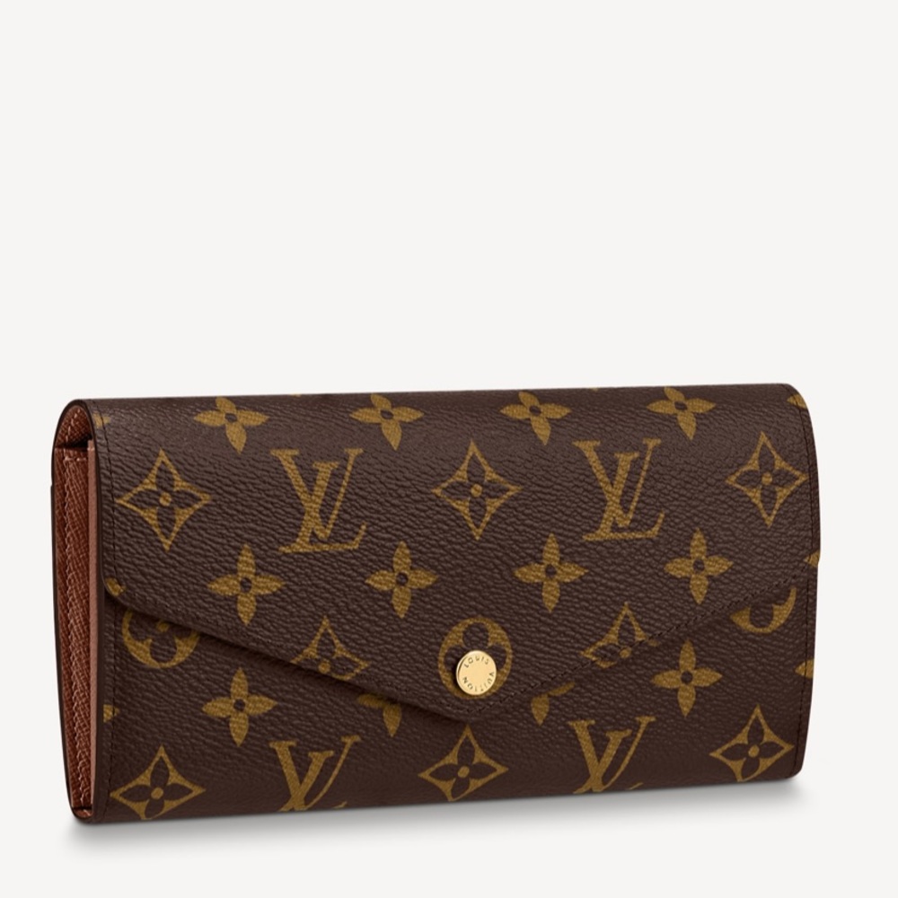Louis Vuitton wallet size 7.5 x 3.9 inches